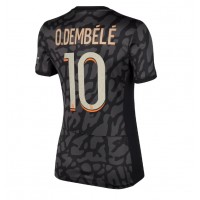 Paris Saint-Germain Ousmane Dembele #10 Tredjetrøje Dame 2023-24 Kortærmet